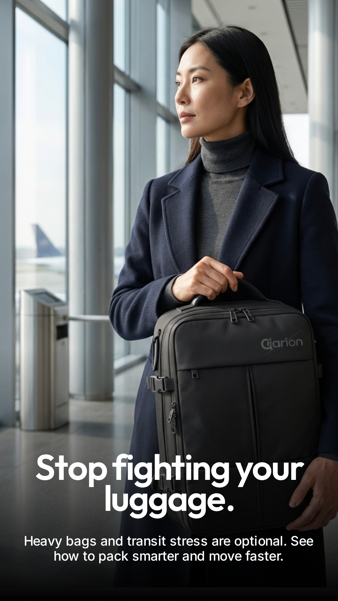Stop fighting your luggage